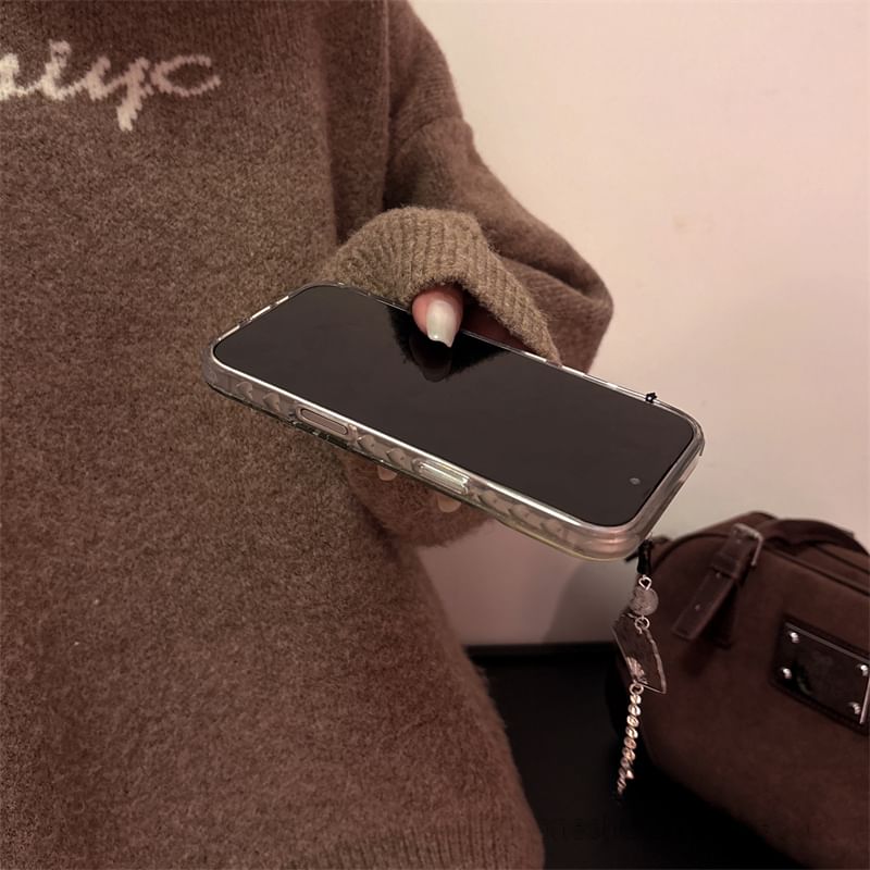 / Set Charm Phone Bamboo Case Butterfly