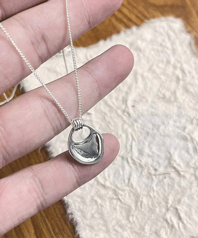 Bag Pendant Silk Necklace Unique Copper Sweater