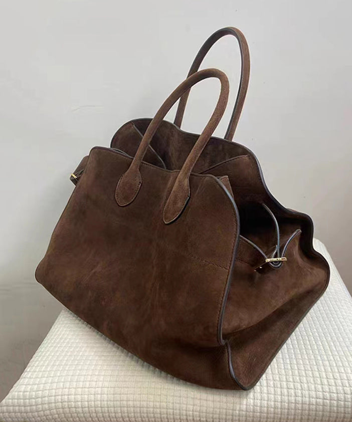 2024 New Brown Large Capacity Capacity Handbag AD1128