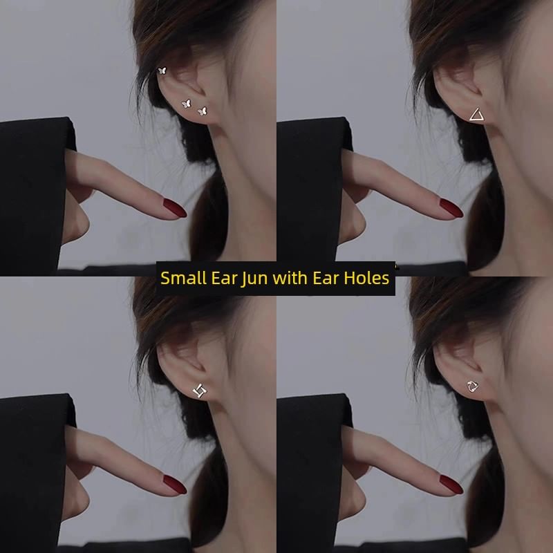 (Various Designs) Stud Silver Earring Sterling