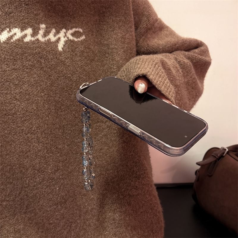 / Case Set Rabbit Strap Phone