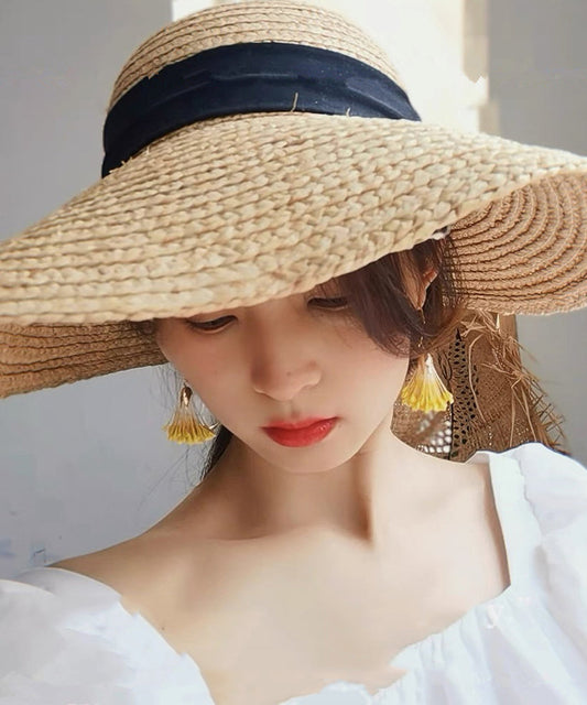 Design Drop Original Alloy Holiday Floral Earrings Yellow