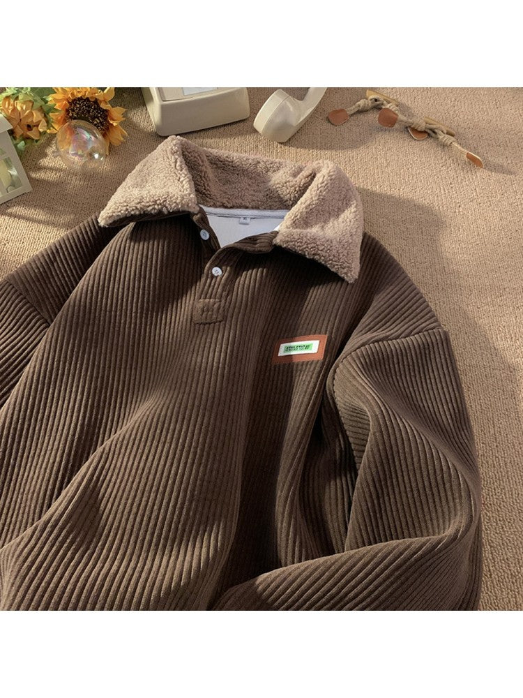 Long Sleeve Men's Fleece Hoodies AD054