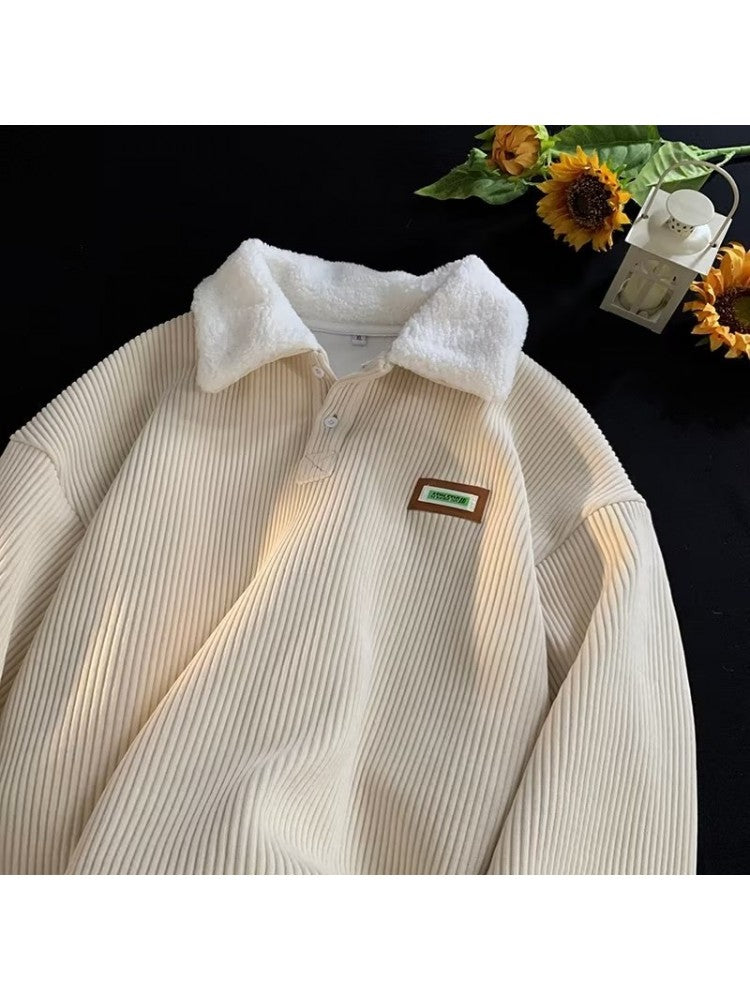 Long Sleeve Men's Fleece Hoodies AD054