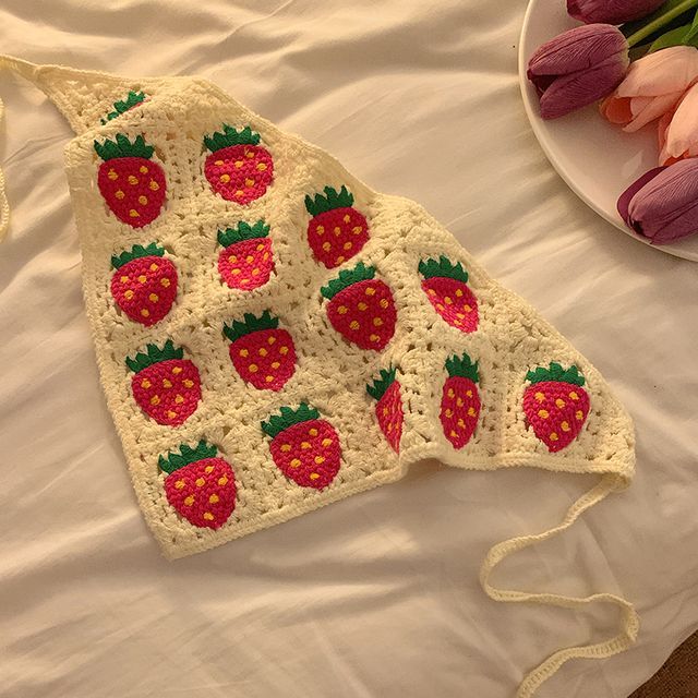 / Bandana Sunglasses Crochet Patterned