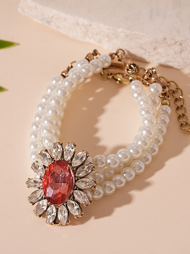 Jewelry with Women's Pearl Set Earrings