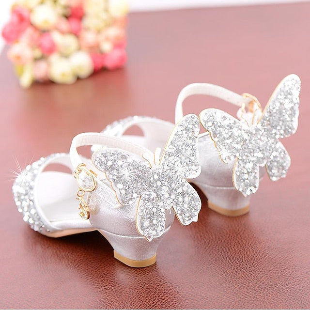 Princess Shoes �?Sparkly Girls' Glittery Butterfly