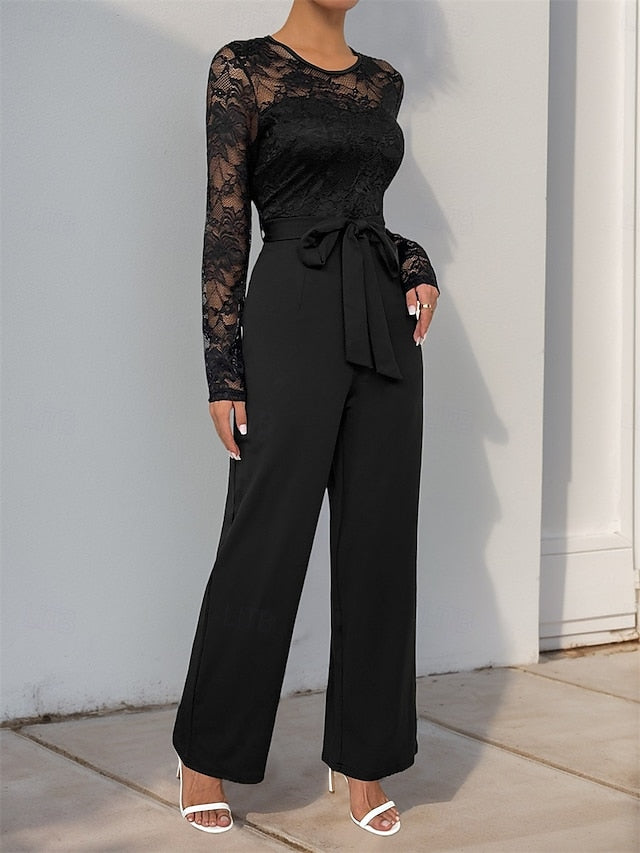 Elegant / Pantsuit of Jewel the Mother Casual Bride Jumpsuit