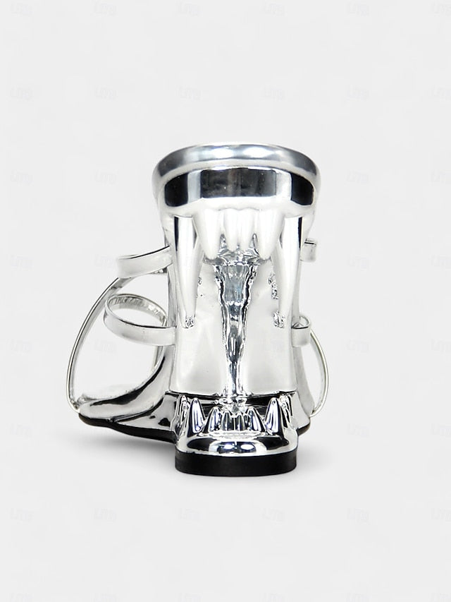 Gold Design Sculpted Metallic - Heel Flat Sandals Unique with