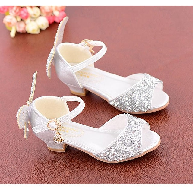 Princess Shoes �?Sparkly Girls' Glittery Butterfly