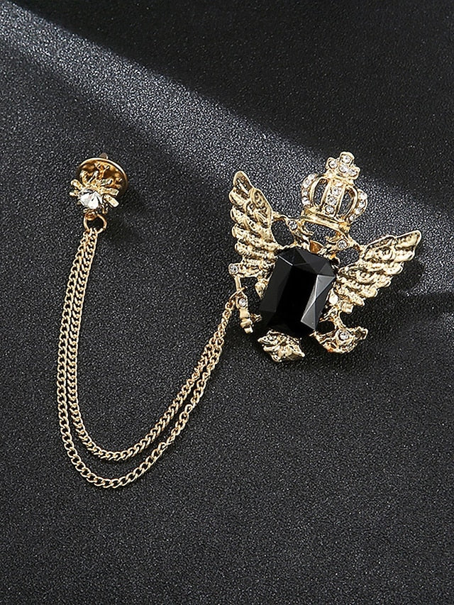 Pin Brooch Lapel with Deer Men's Christmas