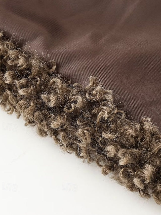 Furs Comfortable Warm Women's Faux Fur Coat Teddy