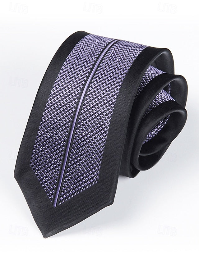 Men's Tie Positioning Narrow Pattern 6cm Stripe -