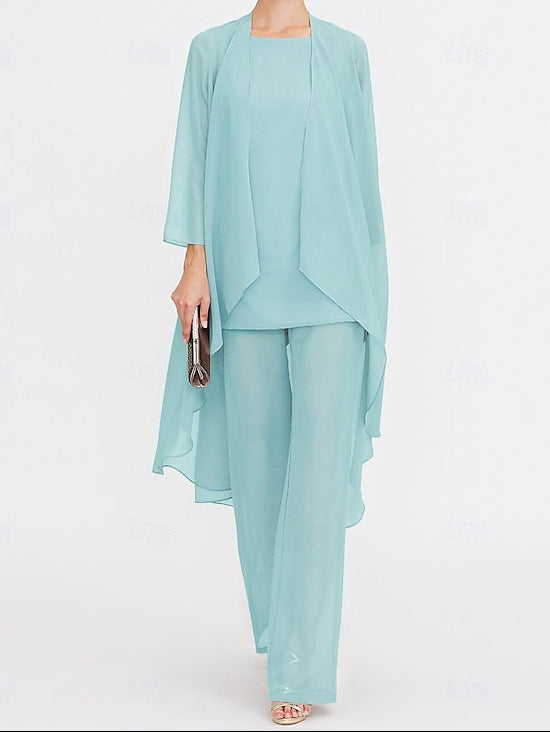 Piece Bride Mother 3 the Wedding Pantsuit of Beach