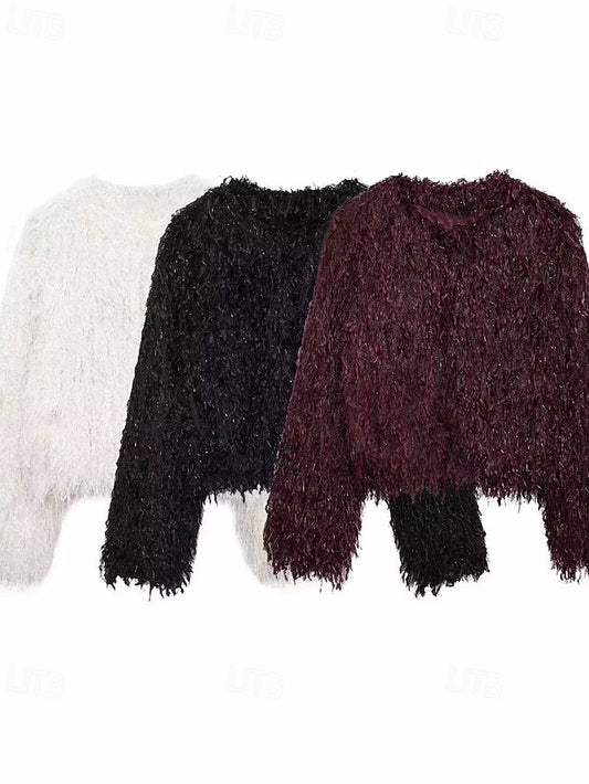 Coat Furs Comfortable Leathers Women's Faux Fur