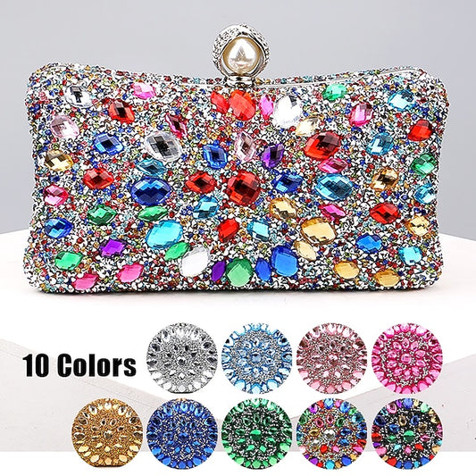 Wristlet Bag Polyester Clutch Bags Evening Women's
