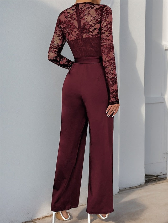 Elegant / Pantsuit of Jewel the Mother Casual Bride Jumpsuit