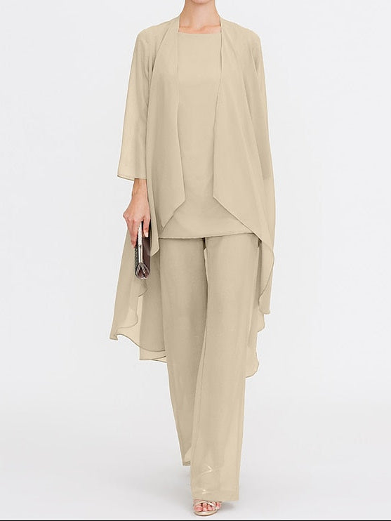 Piece Bride Mother 3 the Wedding Pantsuit of Beach