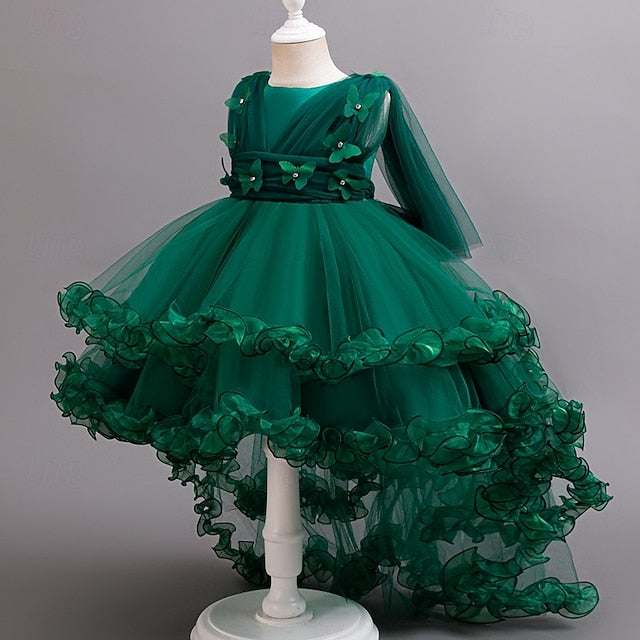 Party Girl Formal Dress Flower Wedding Girls'