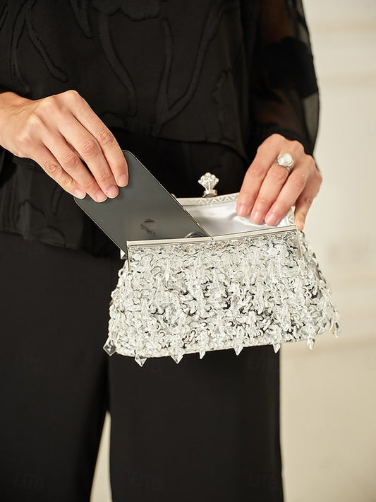 Women's Evening Bag Wedding Polyester Party Handbag