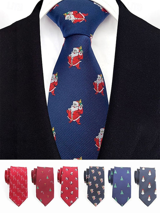 Necktie Men's Christmas Santa with