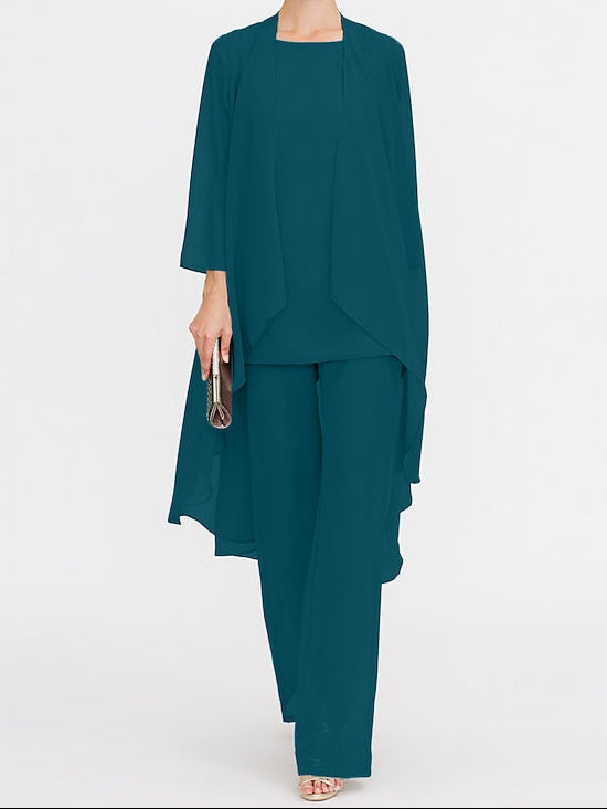 Piece Bride Mother 3 the Wedding Pantsuit of Beach