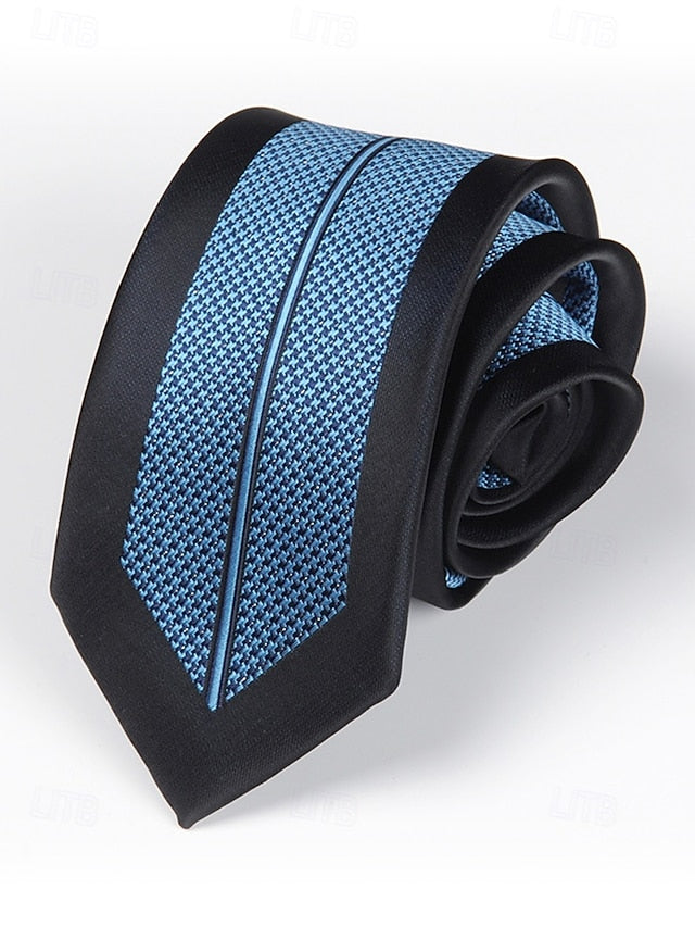 Men's Tie Positioning Narrow Pattern 6cm Stripe -
