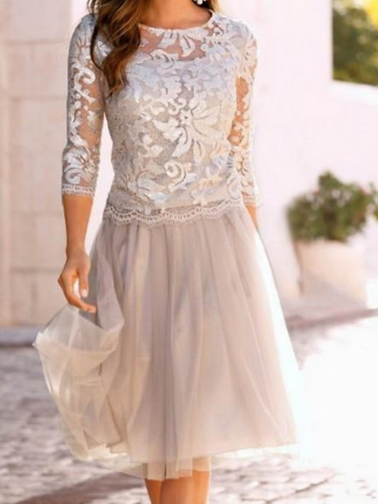 Beach of Bride the Wedding Mother Dress A-Line Guest