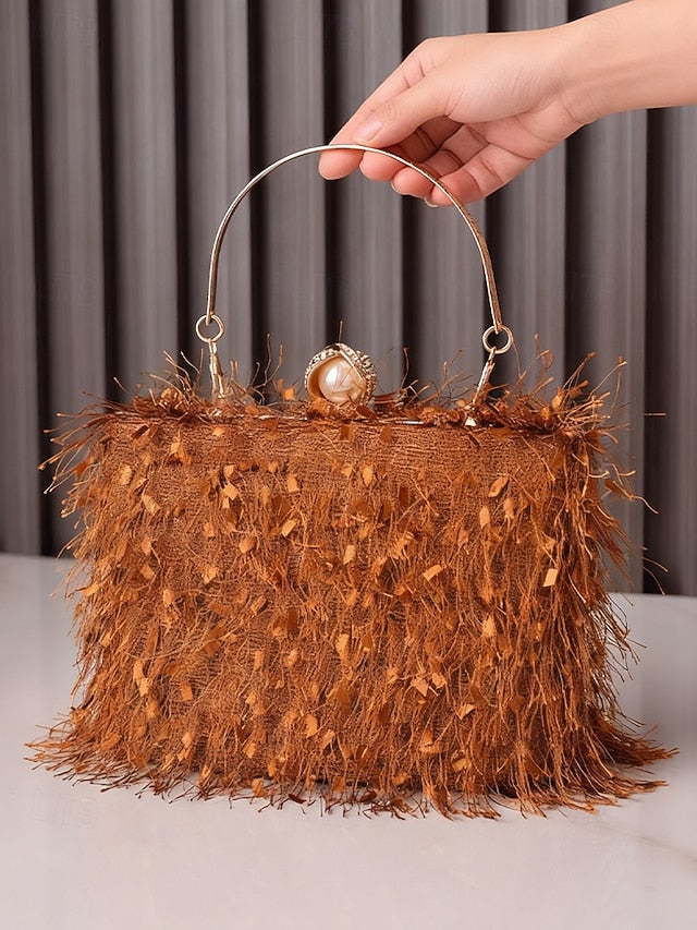 Elegant Red Handbag Christmas – Women's Party Green