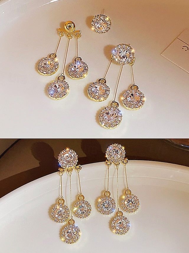 Women Crystal – Elegant Sparkling for Dangle Earrings